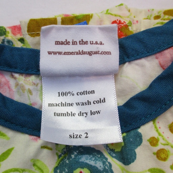 Emerald August Long Sleeve Peplum Top - Picture 4 of 4